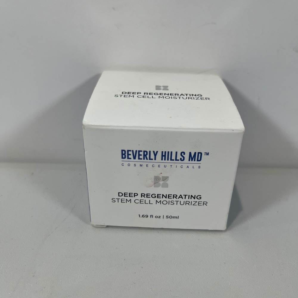 Beverly Hills MD Deep Regenerating Stem Cell Moisturizer 1.69oz Anti Age